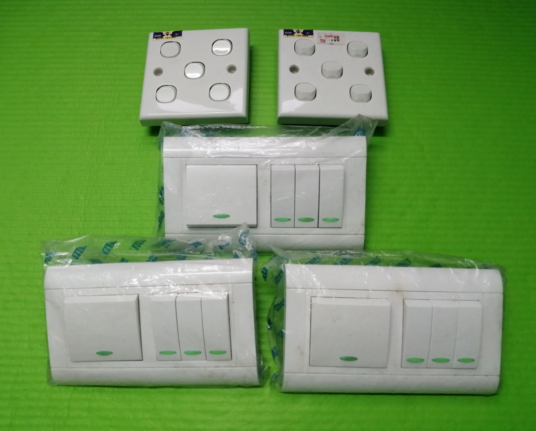 [NEW] 4 Gang 1 Way Switch RM 15.00 each (3 units available), TV & Home ...