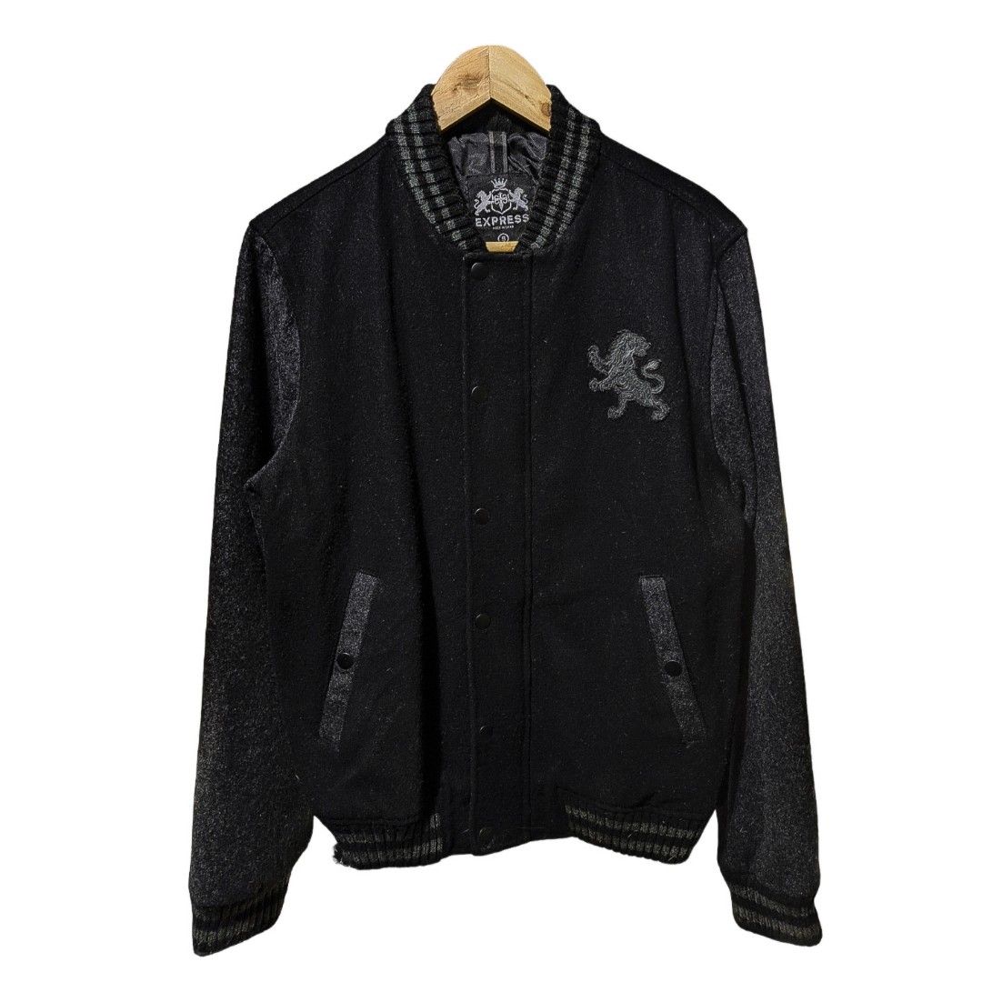 Express varsity jacket online