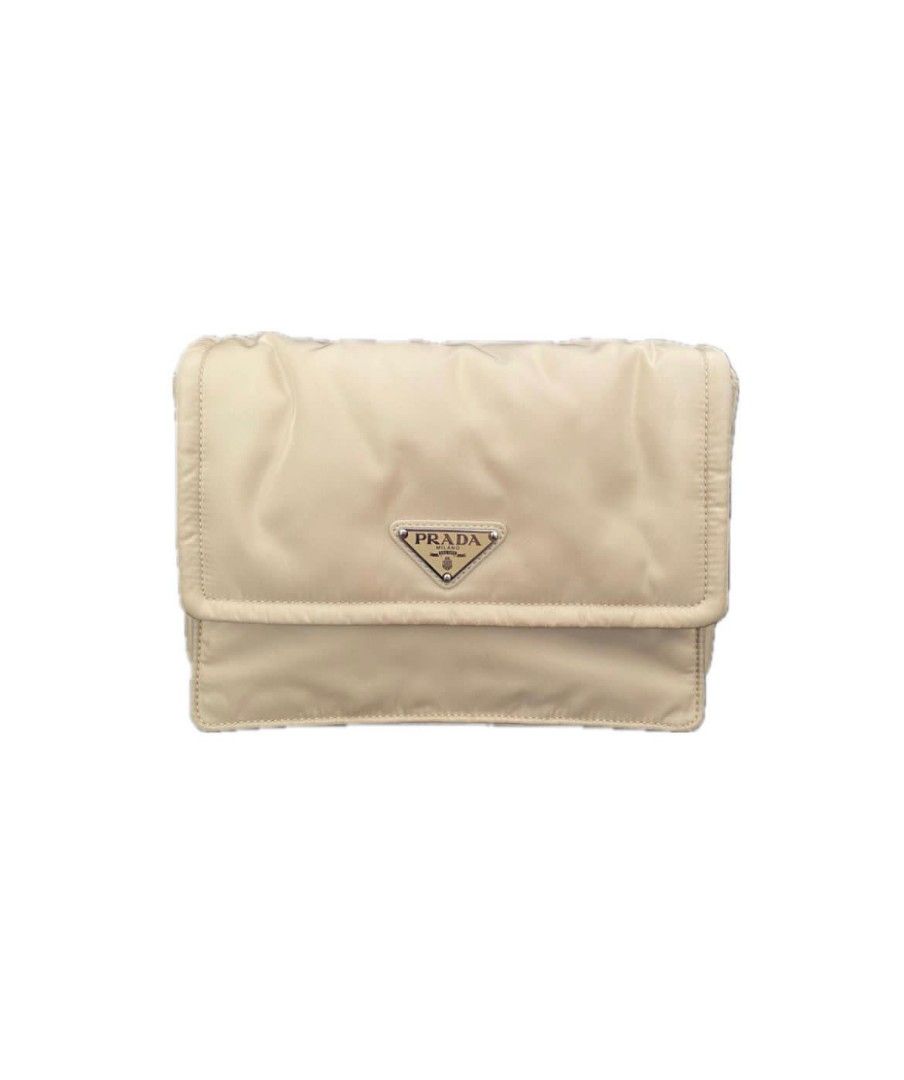 Fast Sale VGC Prada Small Padded Re-Nylon Shoulder Sling Bag