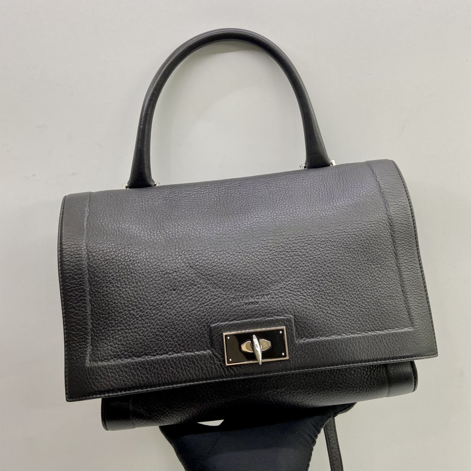 GIVENCHY BLACK SHARK SMALL SHOULDER BAG 247033662 B Luxury Bags Wallets on Carousell