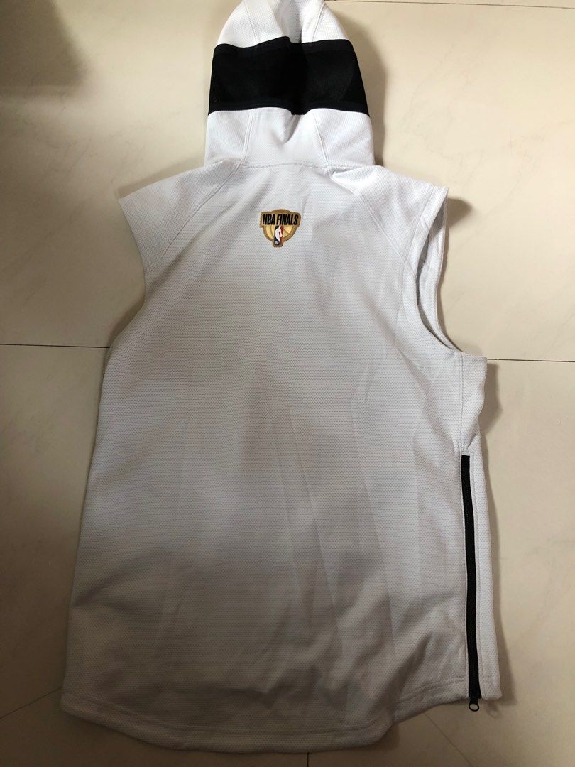 Golden State Warriors NBA Finals 2018 warm up sleeveless hoodie nike curry durant klay Carousell
