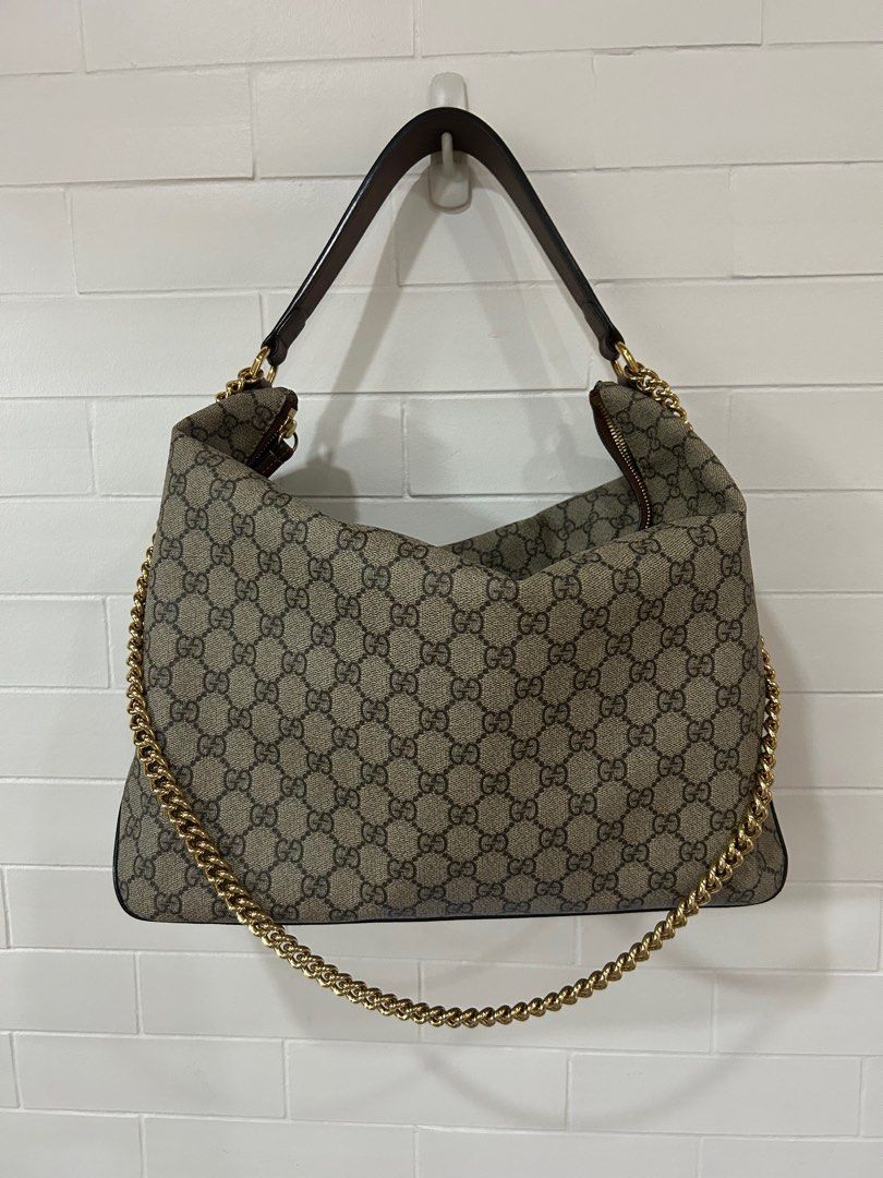 Gucci gg supreme large hobo shop