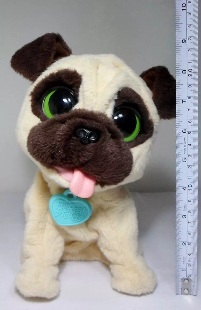 Hasbro FurReal Friends J.J. My Jumpin Pug Interactive Dog Hobbies Toys Toys Games on Carousell