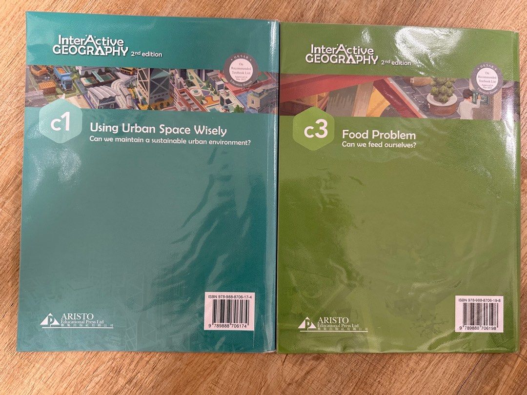 Interactive Geography C1, C3, 興趣及遊戲, 書本& 文具, 教科書- Carousell