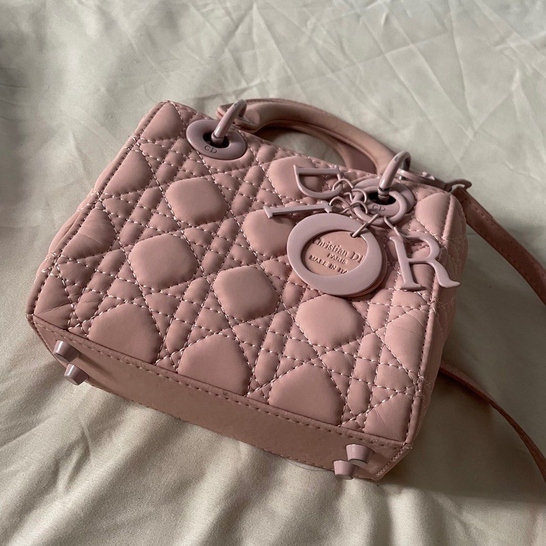 Dior baby pink bag hot sale
