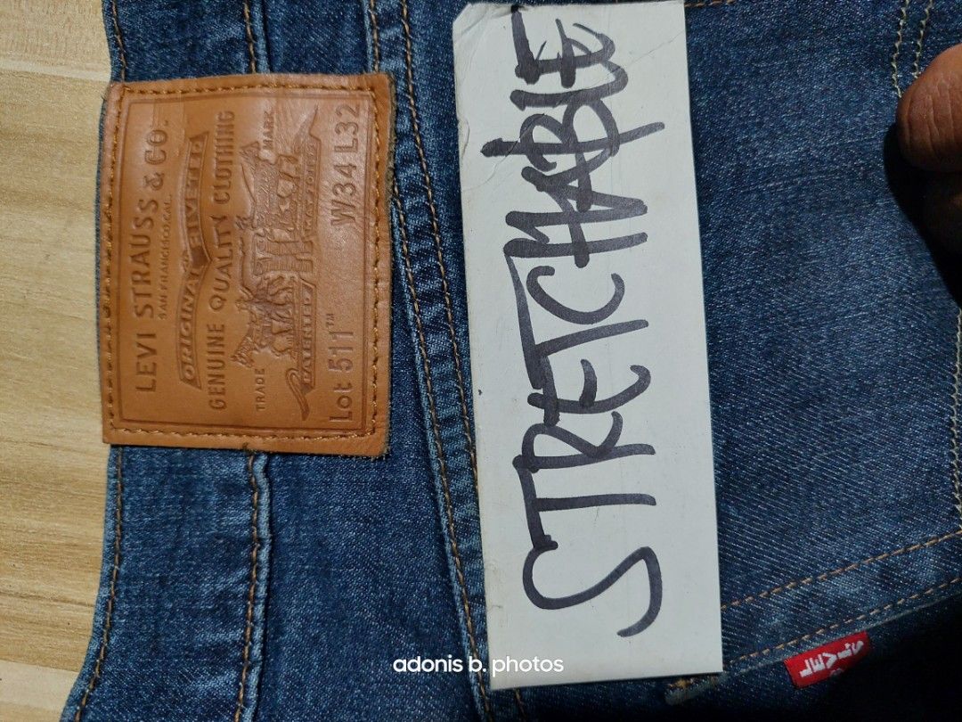 LEVIS 511 PREMIUM SIZE w34 l36 Men s Fashion Bottoms Jeans on Carousell