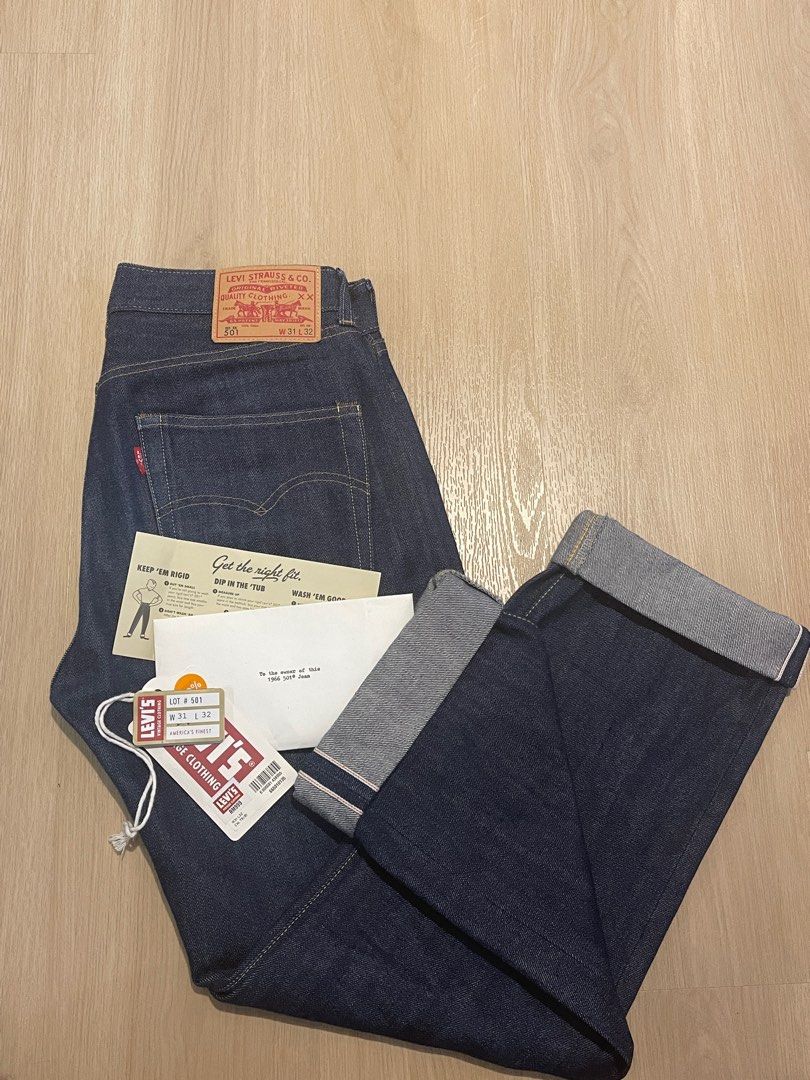 Levis 501 vintage 1966 best sale