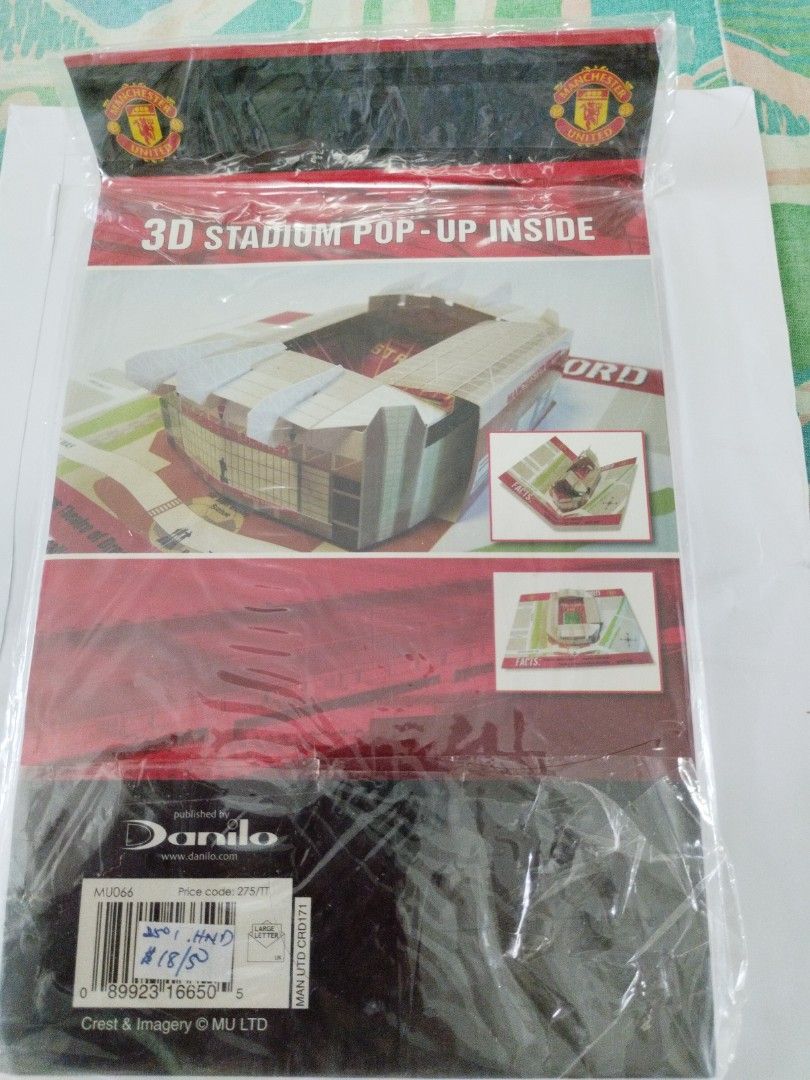 Man City F.C. 3D Pop-Up Birthday Card, Man City 3D Pop Up Stadium - View #6