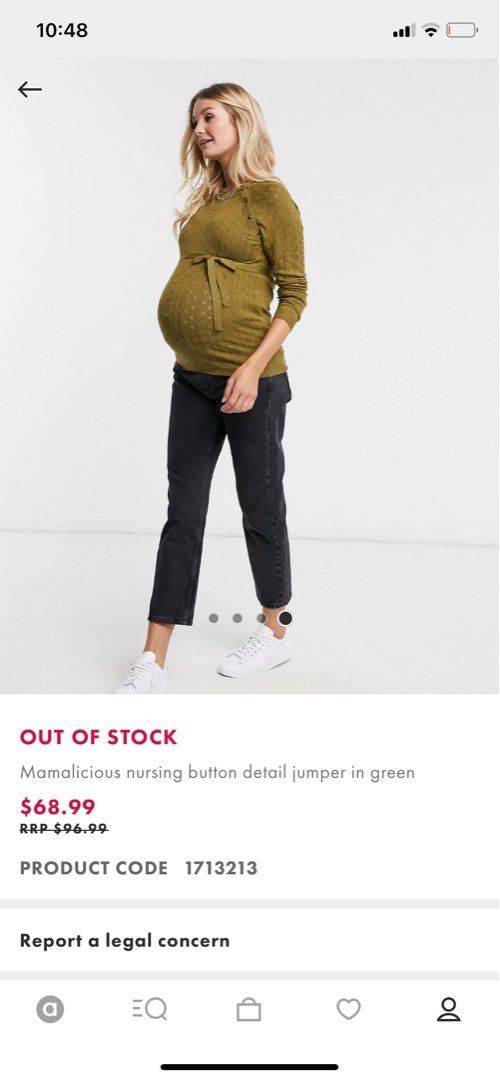 Asos nursing jumper clearance