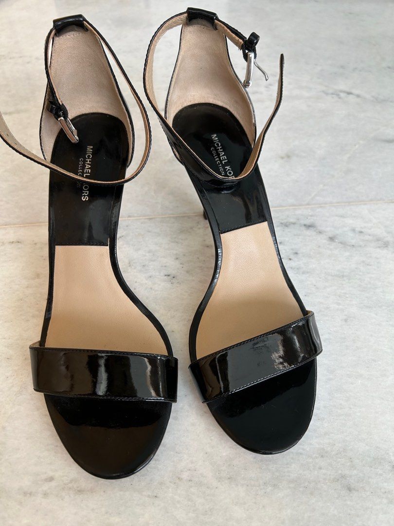Michael Kors collection Strappy stilettos heels black