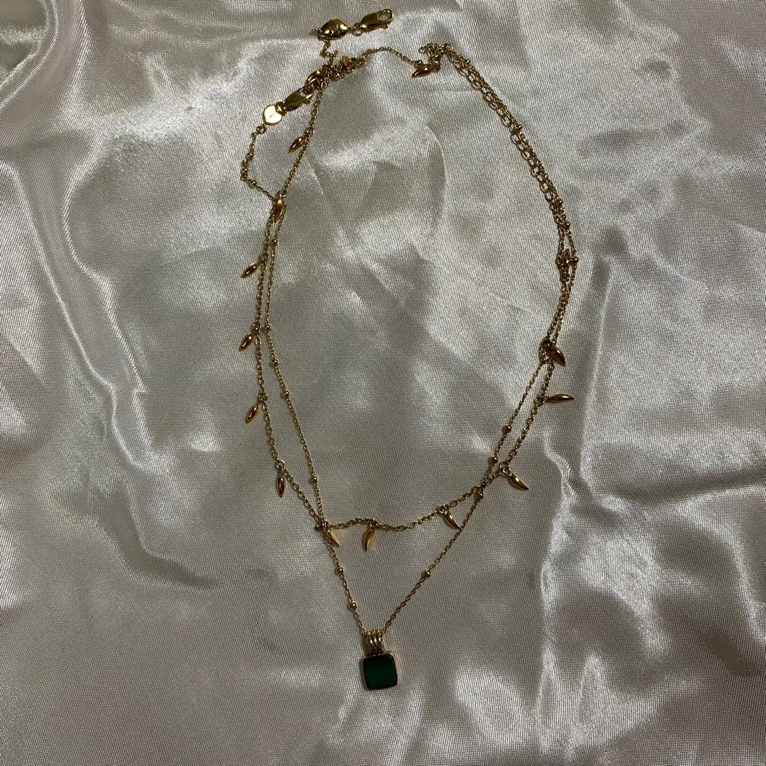 Missoma malachite necklace hot sale
