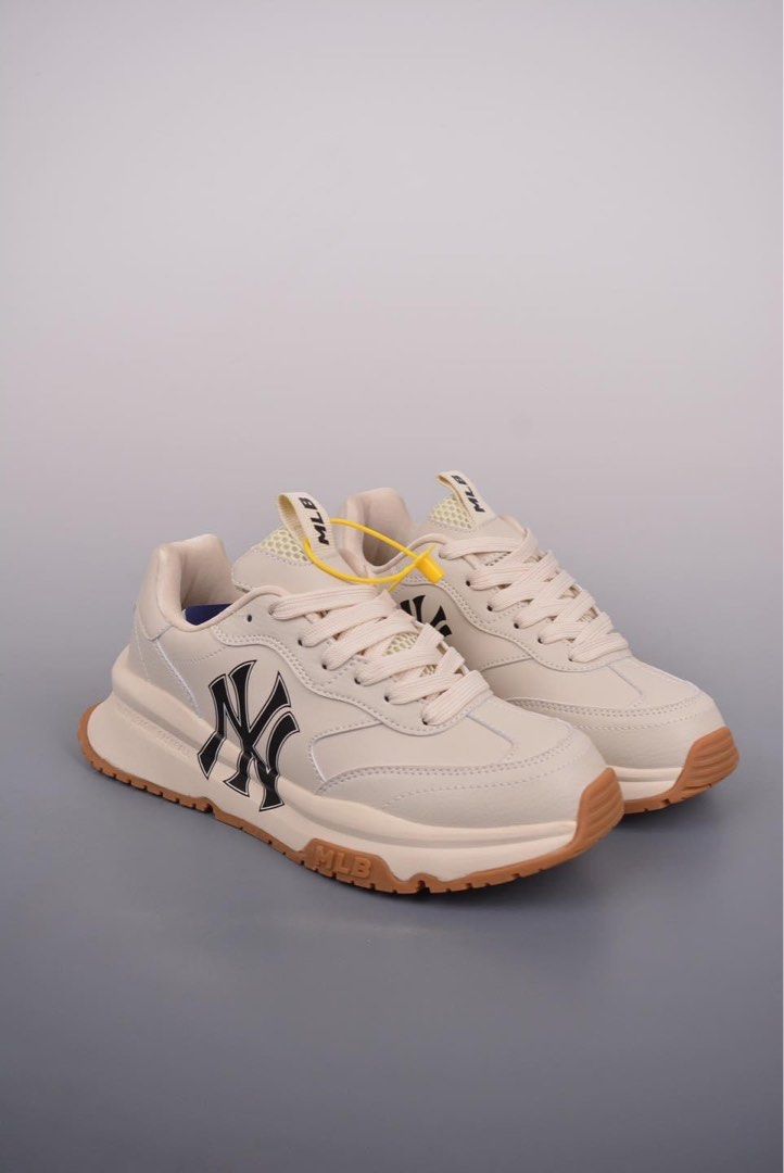 MLB NY Shoes (Category: Sneakers) located in Quezon City. Submitted by practical_fashion_ph (Listing ID 1315569698, Image 2). Description: with complete inclusions box, paperbag & reciept. We do same day delivery via lalamove. Available sizes 35 to 40. .