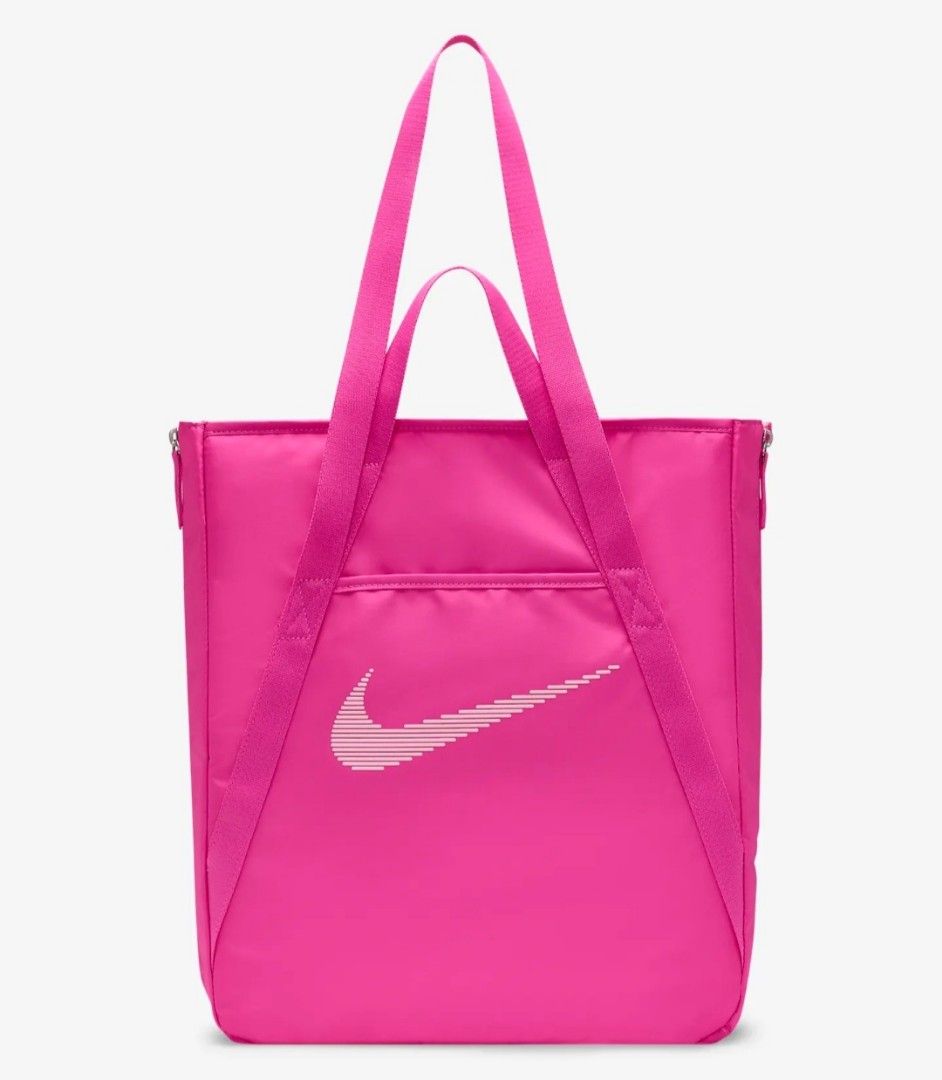 hot pink nike gym bag