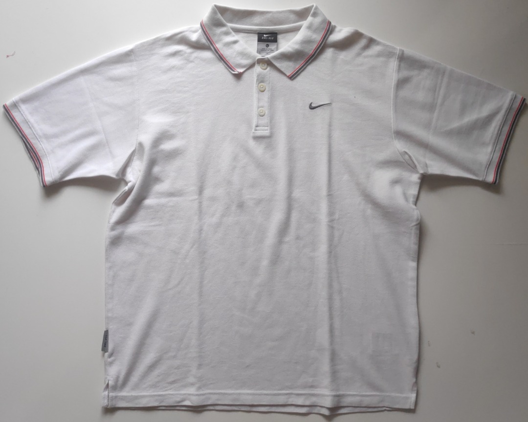 NIKE Polo Shirt Kaos Kerah Twin Tipped Original