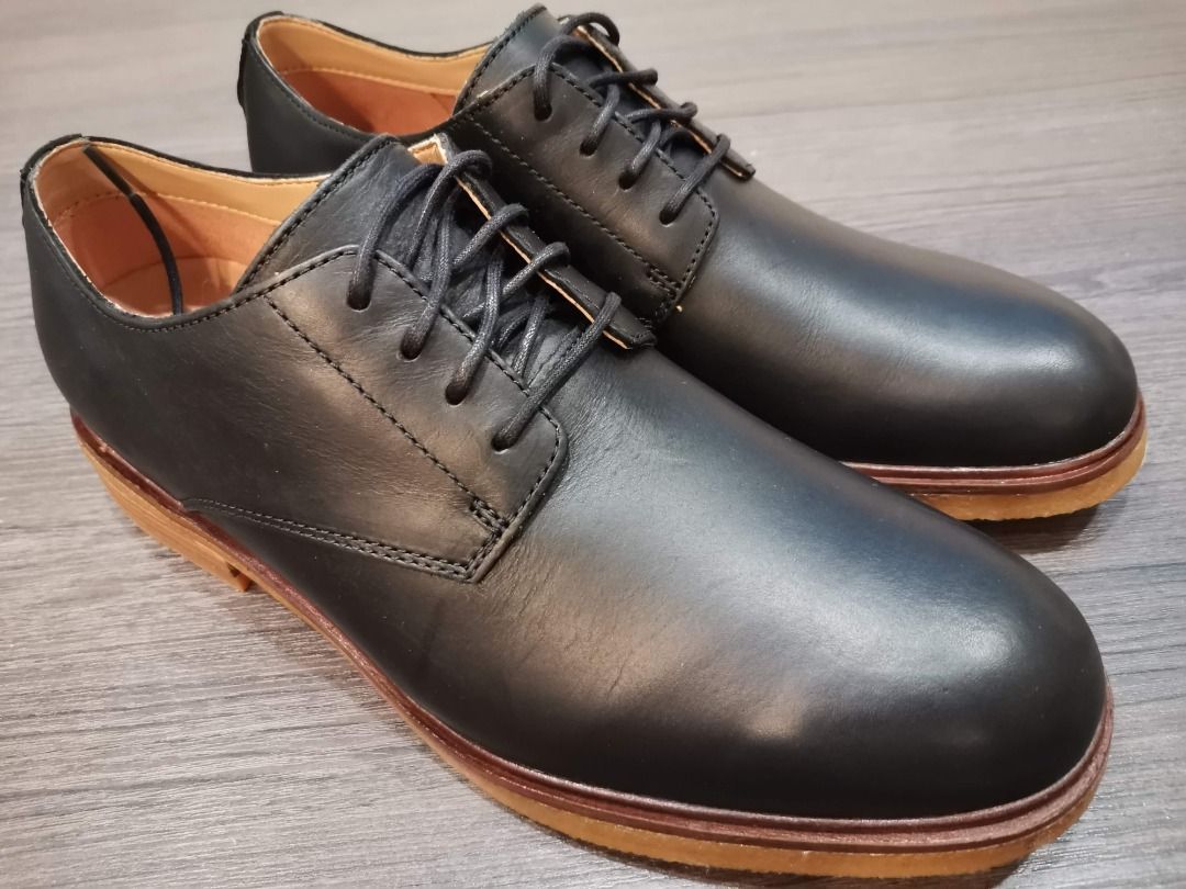 Brand New in Box Clarks Clarkdale Moon Black Leather Men s Fashion Footwear Dress Shoes on Carousell