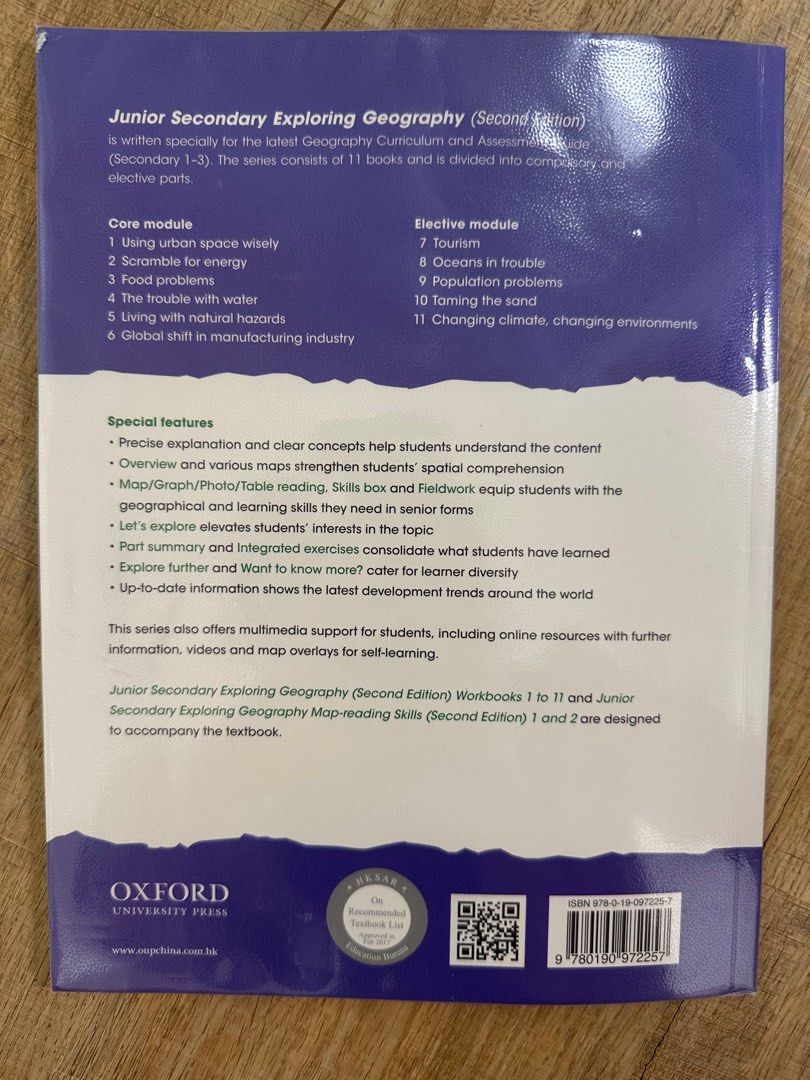 Oxford Exploring Geography 6, 興趣及遊戲, 書本& 文具, 教科書- Carousell