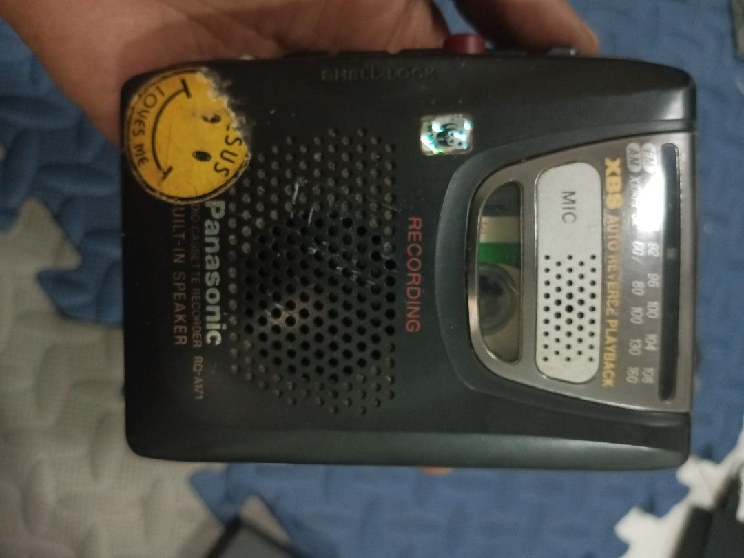 Panasonic cassettes player, Audio, Portable Music Players on Carousell