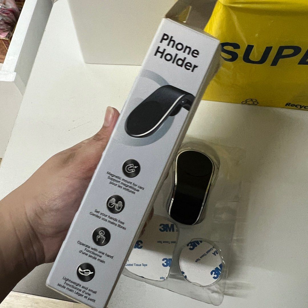 PHONE HOLDER BRANDNEW (Category: Mounts & Holders) located in Davao. Submitted by secondstudioph (Listing ID 1315644265, Image 3). Description: Opened to check only Never used Brand New Bought at ₱200+ SELLING FOR ₱100 fixed already ♡ shop pick up loc: 𝗣𝗼𝗰𝗸𝗲𝘁𝗳𝘂𝗹 𝗼𝗳 𝗦𝘂𝗻𝘀𝗵𝗶𝗻𝗲 𝗧𝗵𝗲 𝗖𝗼𝗻𝗰𝗲𝗽𝘁 𝗦𝘁𝗼𝗿𝗲, Nature’s Garden Dormitory #61, Palma Gil St. Obrero, Davao City 🛵 same day delivery | shop rider, grab, maxim 📦 nationwi