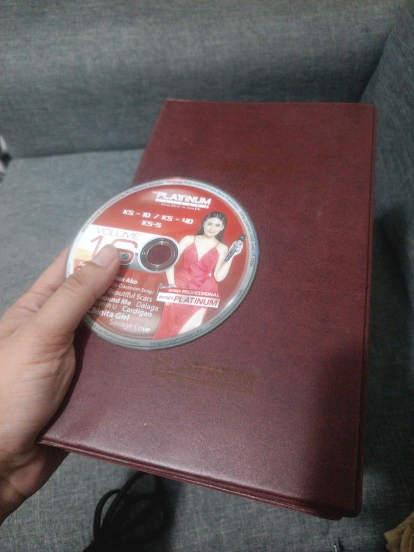 Platinum vol 16 karaoke CD, TV & Home Appliances, TV & Entertainment ...