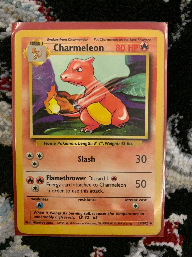 Pokmon TCG 1999 Charmander 46/102 & Charmeleon 24/102 Non-Holo Rare Vintage, Hobbies & Toys, Collectibles & Memorabilia, Vintage Collectibles on Carousell Pokmon TCG 1999 Charmander 46/102 & Charmeleon 24/102 Non-Holo Rare Vintage, Hobbies & Toys, Collectibles & Memorabilia, Vintage Collectibles on Carousell