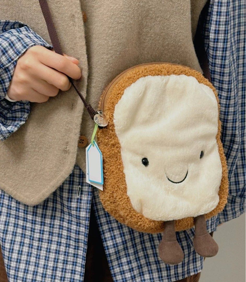 Jellycat bag toast outlet