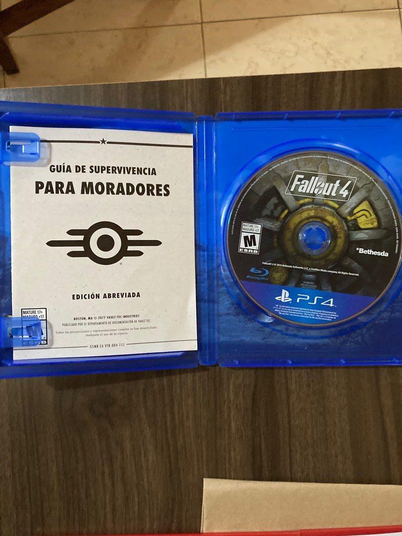 PS4 Fallout 4 (Category: PlayStation) located in Rizal. Submitted by salefreak (Listing ID 1252379044, Image 3). Description: Shipping fee to be shouldered by buyer.