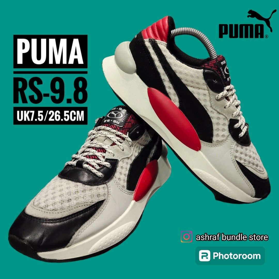 PUMA RS 9.8 UK7.5 Men s Fashion Footwear Sneakers on Carousell