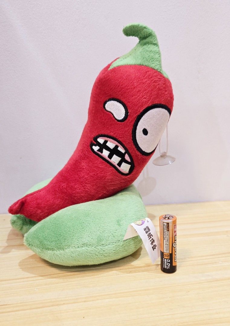 PVZ Plants vs Zombie Plush (Category: Plushies & Soft Toys) located in Quezon City. Submitted by babylianne (Listing ID 1315577717, Image 3). Description: PVZ Plants vs Zombie Plush Cut/No Tag Big Peashooter - 560 Cherry - 560 Chili - 360 Squash - 340 Squash 2 - 360 Reading Zombie - 460 Zombie 2 - 360 Chomper Linxin - 380 Threepeater - 340 In Good to Excellent Condition Actual Photo Posted AS IS - What you see is what you get.