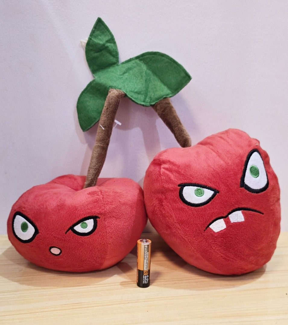 PVZ Plants vs Zombie Plush (Category: Plushies & Soft Toys) located in Quezon City. Submitted by babylianne (Listing ID 1315577717, Image 2). Description: PVZ Plants vs Zombie Plush Cut/No Tag Big Peashooter - 560 Cherry - 560 Chili - 360 Squash - 340 Squash 2 - 360 Reading Zombie - 460 Zombie 2 - 360 Chomper Linxin - 380 Threepeater - 340 In Good to Excellent Condition Actual Photo Posted AS IS - What you see is what you get.