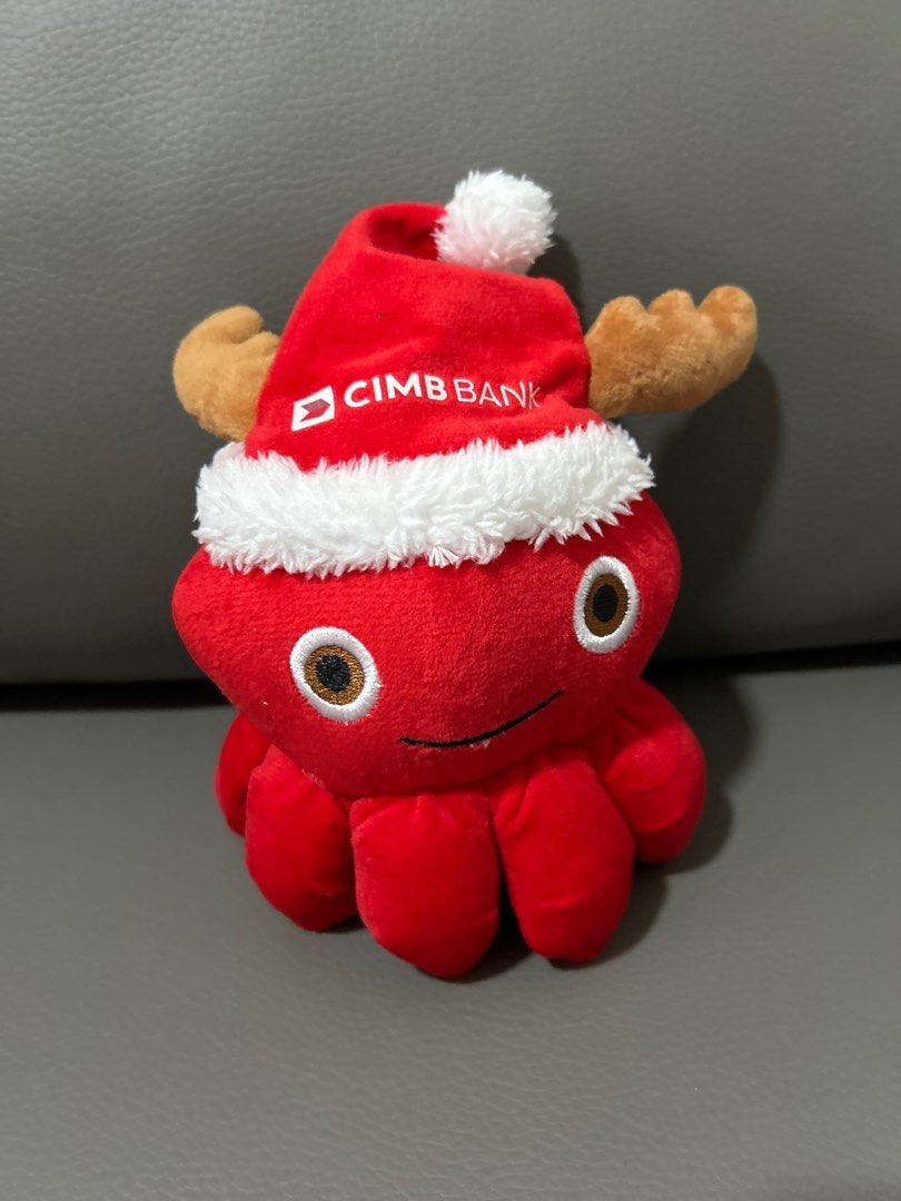 Cimb octopus soft toy 2018 cheap