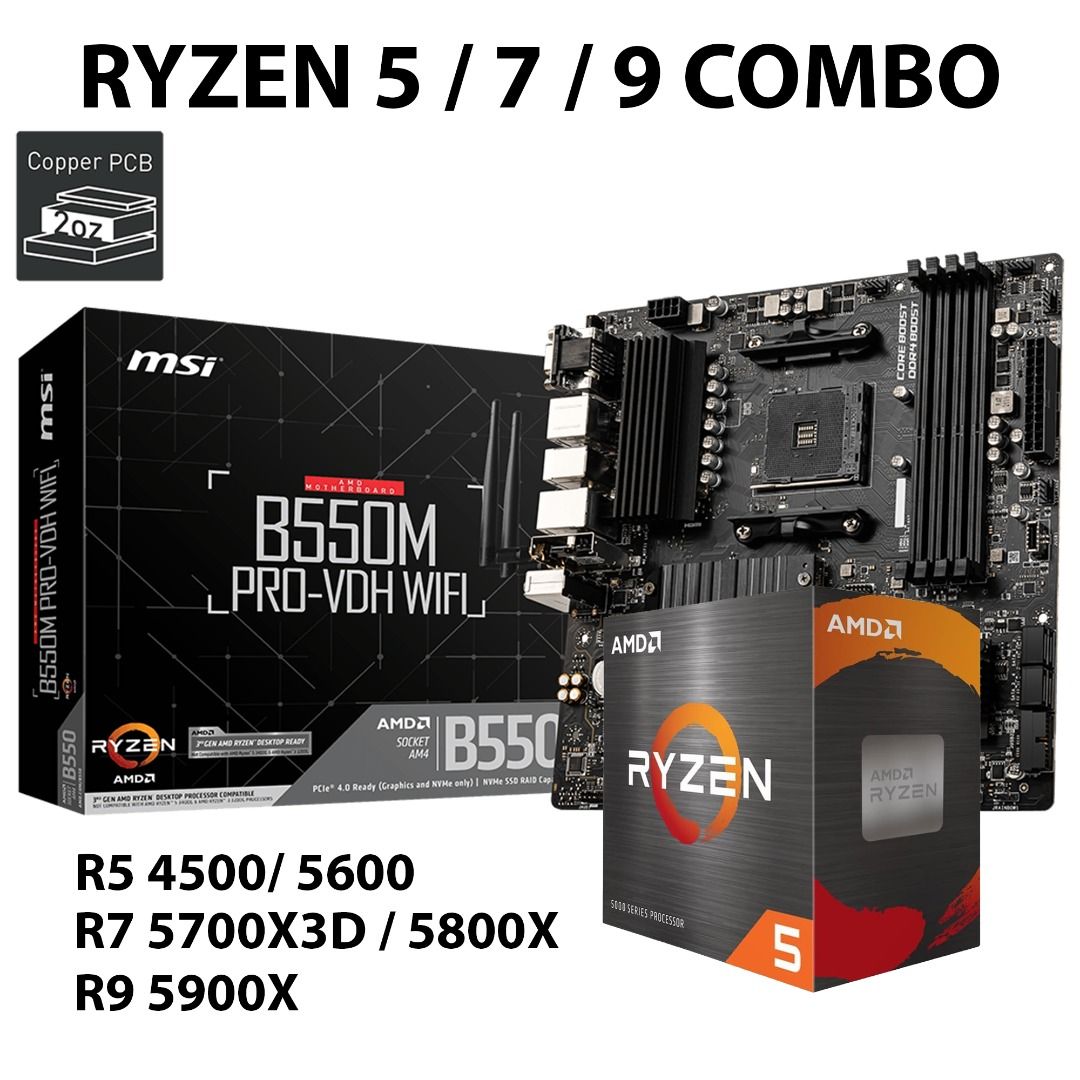 Ryzen motherboard cpu combo shop