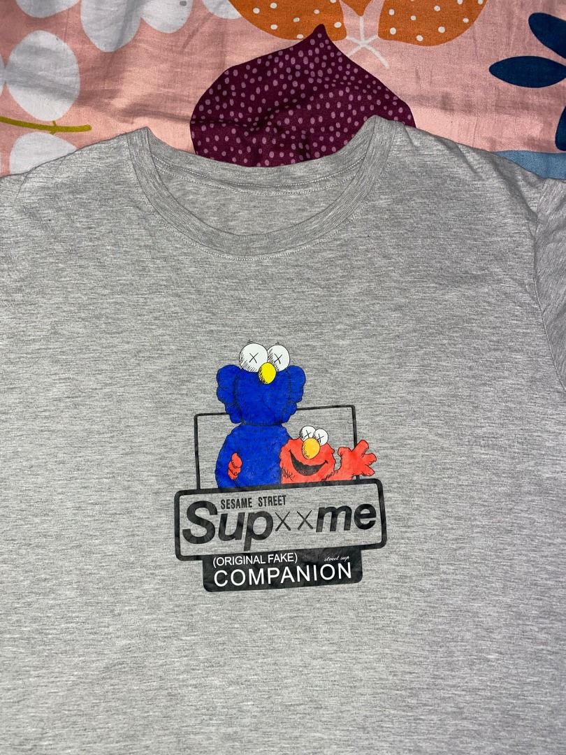 SESAME STREET x SUPxxme Men s Fashion Tops Sets Tshirts Polo Shirts on Carousell