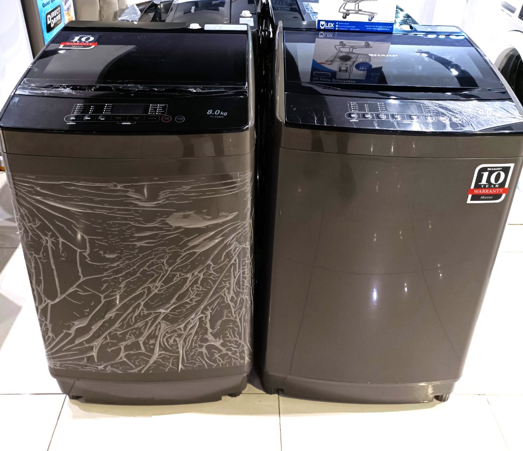 Sharp Top Load Washer Fully Automatic, TV & Home Appliances, Washing ...