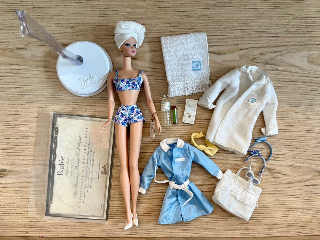 Silkstone Barbie Spa Getaway Barbie Doll Gifiset Carousell