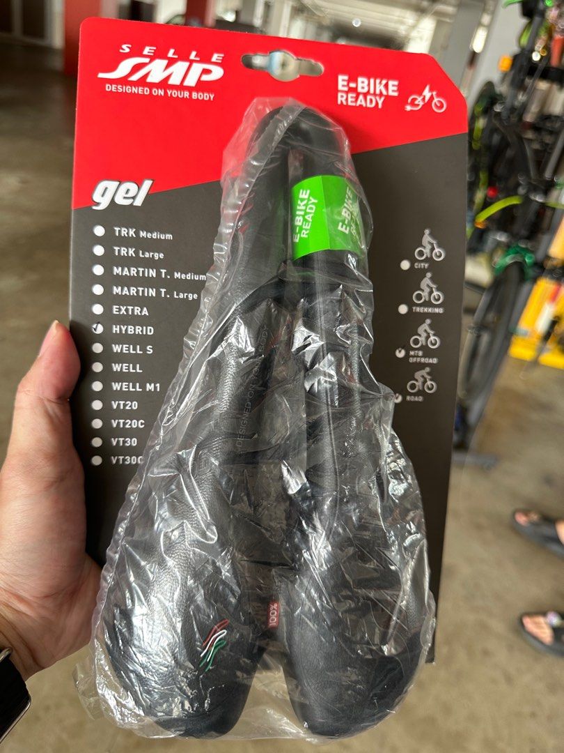Selle SMP hybrid gel, Sports Equipment, Bicycles Parts, Parts Accessories on Carousell