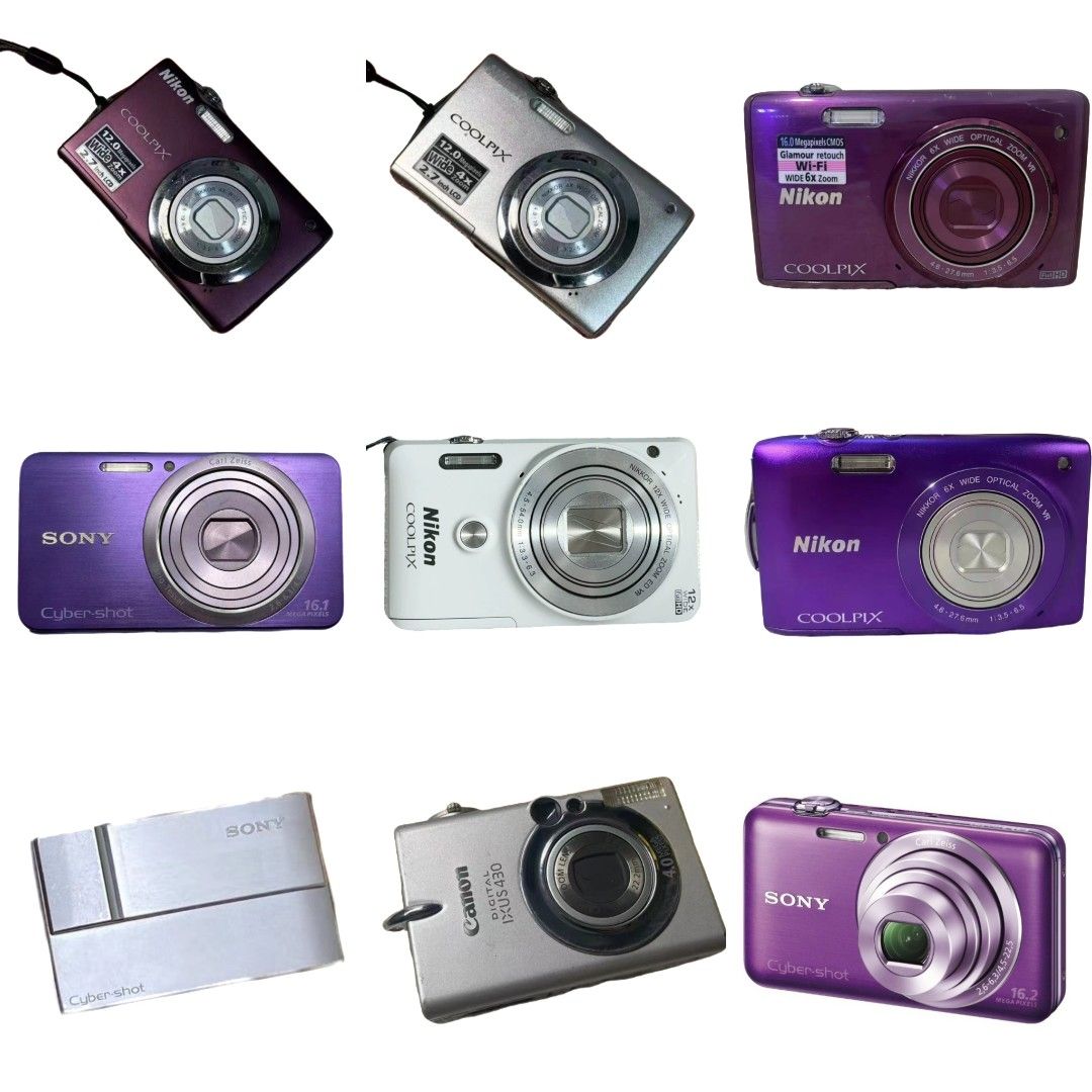 ジャンク】デジカメ 20台 まとめ売り Canon Nikon SONYなど ジャンク品