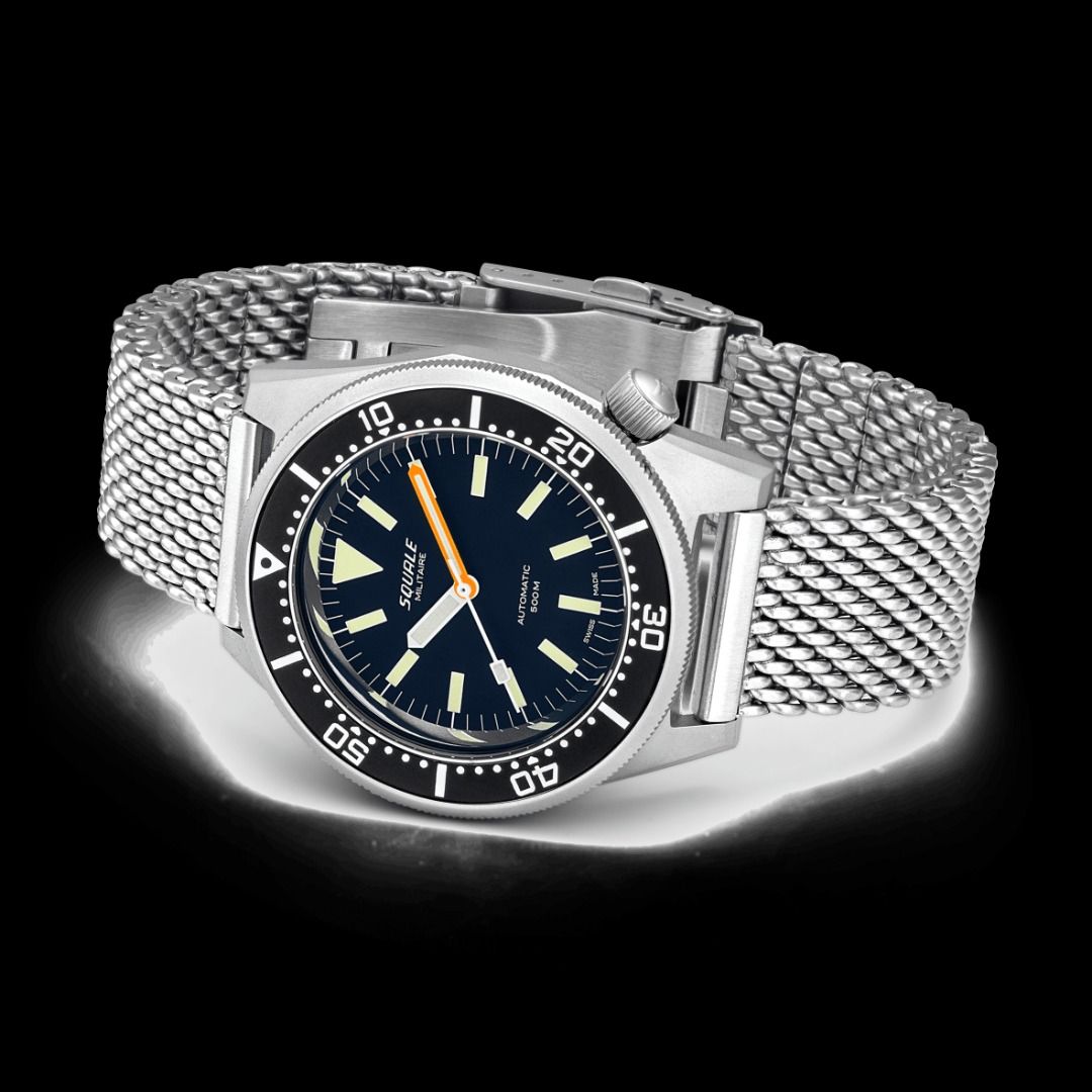 SQUALE 1521 Militaire Blasted Bracelet Men s Fashion Watches Accessories Watches on Carousell