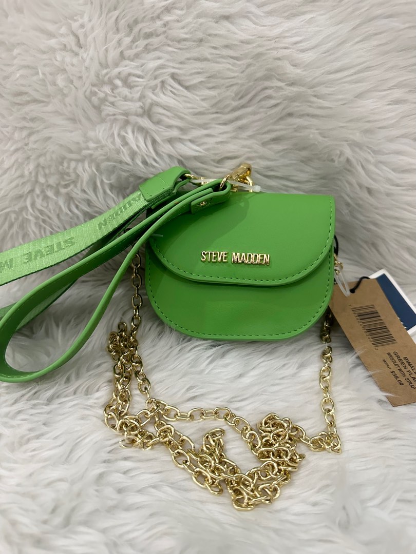 Steve Madden mini purse with chain Women s Fashion Bags Wallets Cross body Bags on Carousell