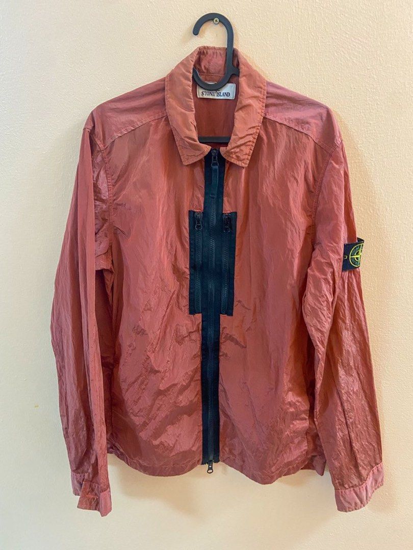 Stone Island Nylon Metal Overshirt SS19 Men s Fashion Coats Jackets and Outerwear on Carousell