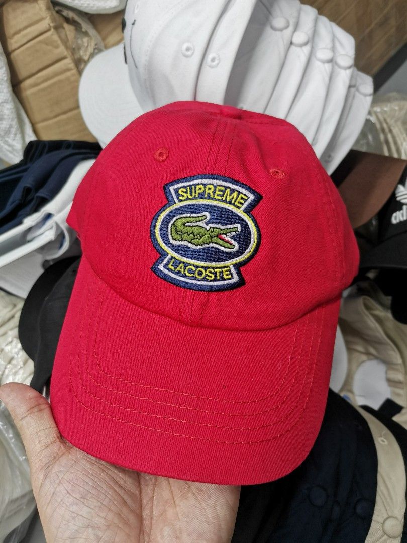 Lacoste x supreme hat new arrivals