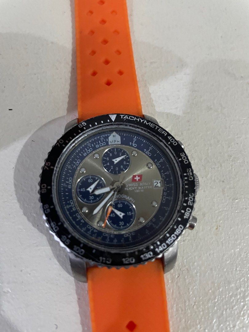 Swiss army flight master, Men's Fashion, Watches & Accessories, Watches ...