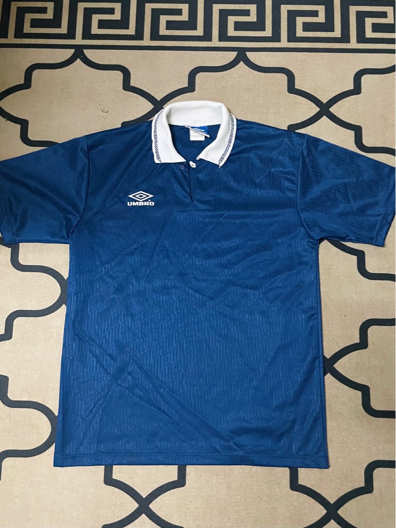 Umbro Northern Quarter Umbro Retro Spin Johnny Collar Jersey - Simplified For Men Umbro Mens Retro Spin Johnny Collar Jerseyshirt