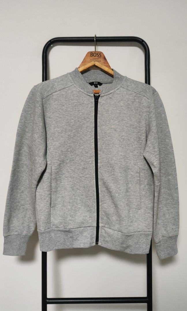 Uniqlo Grey Jersey Jacket