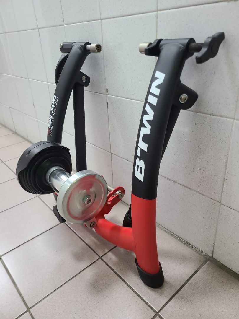Turbo Trainer Ride 500 Btwin Trainer VAN RYSEL In'Ride 500 Fluid