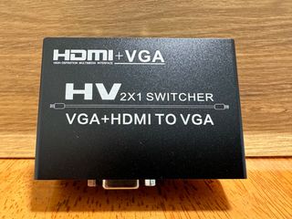 VGA+HDMI to HDMI 轉插器