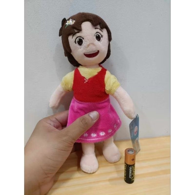 Vintage Heidi Plush Doll (Category: Plushies & Soft Toys) located in Quezon City. Submitted by babylianne (Listing ID 1315684705, Image 1). Description: Vintage Heidi Doll Plush Toy - Cut Tag - 650 Brandnew with papertag - 680 Zafp Creation Big and Huggable In Excellent Condition Actual Photo Posted AS IS - What you see is what you get.
