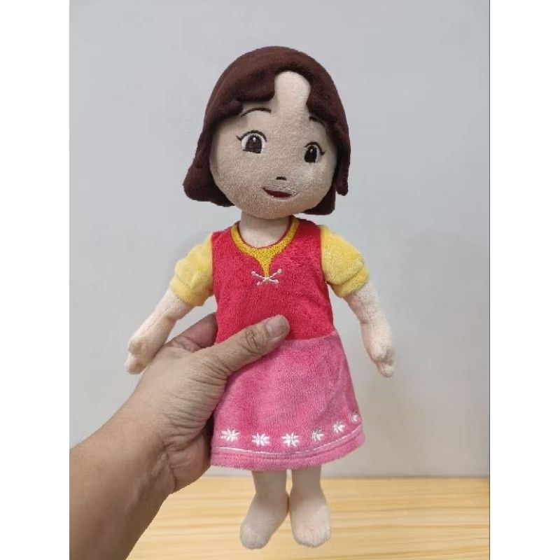 Vintage Heidi Plush Doll (Category: Plushies & Soft Toys) located in Quezon City. Submitted by babylianne (Listing ID 1315684705, Image 2). Description: Vintage Heidi Doll Plush Toy - Cut Tag - 650 Brandnew with papertag - 680 Zafp Creation Big and Huggable In Excellent Condition Actual Photo Posted AS IS - What you see is what you get.