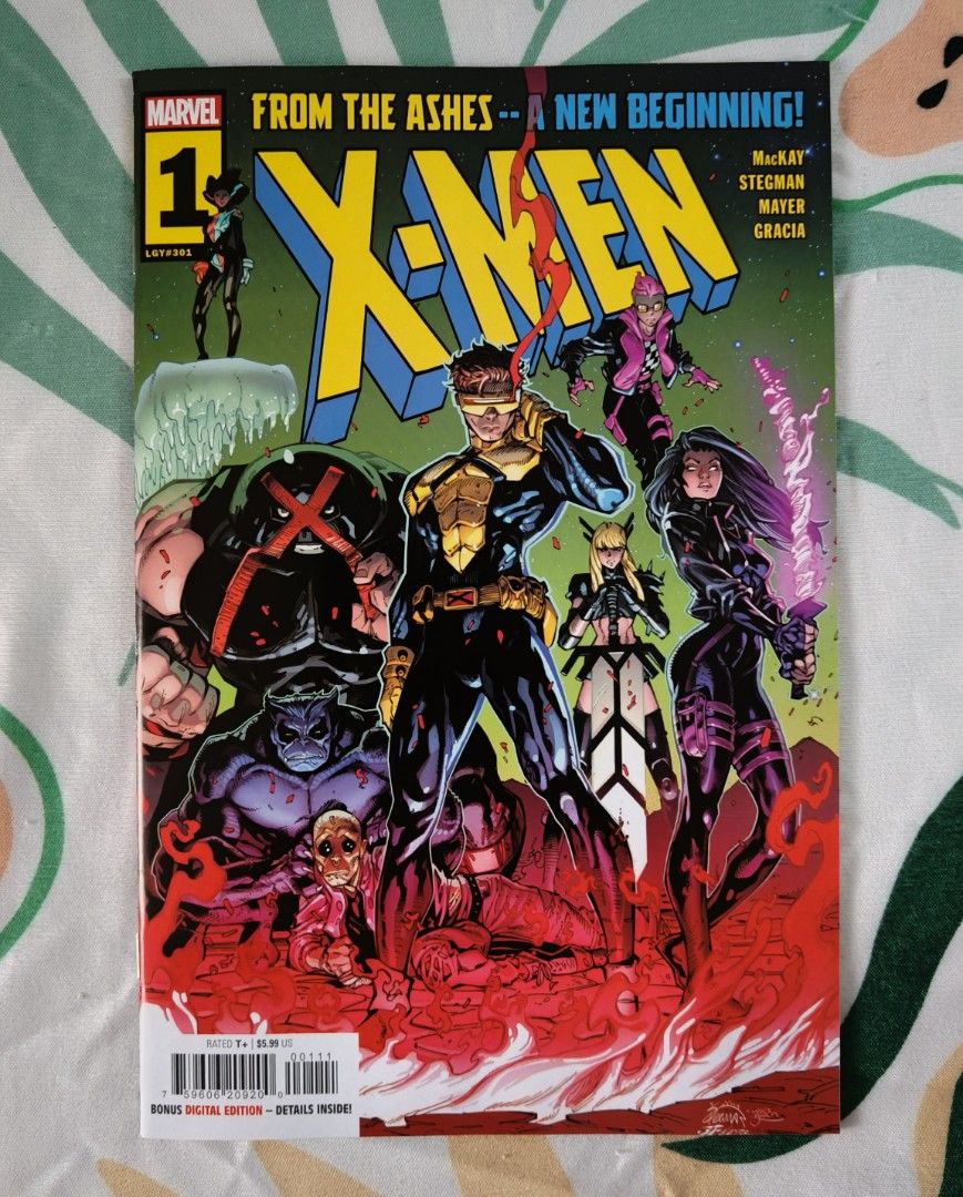 X-Men #1 2024 McKay Stegman (Category: Comics & Manga) located in San Mateo. Submitted by sincnarf (Listing ID 1315695725, Image 2). Description: X-Men #1 2024 McKay Stegman RFS streamlining payment via gcash or metrobank buyer books for delivery.