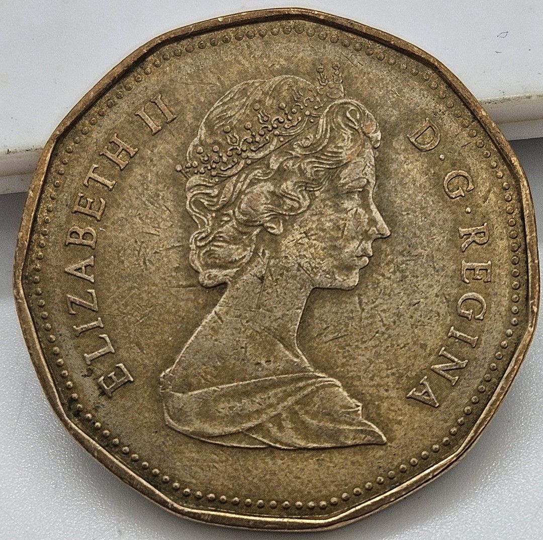 1989年加拿大壹圓硬幣/1989 Canada one dollar/成交金額$50以下只設郵寄, 興趣及遊戲, 收藏品及紀念品, 錢幣-  Carousell