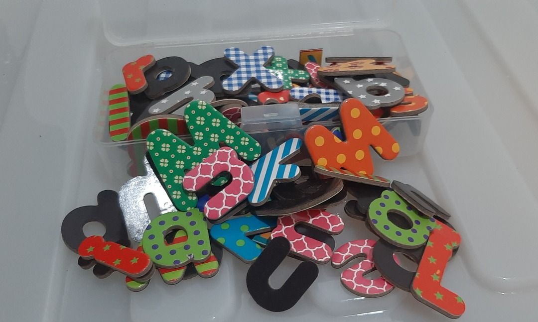 97pcs random magnetic numbers (Category: Educational & Learning Toys) located in Mendez-Nunez. Submitted by dollforless (Listing ID 1315701962, Image 1). Description: As is No time to check if complete .